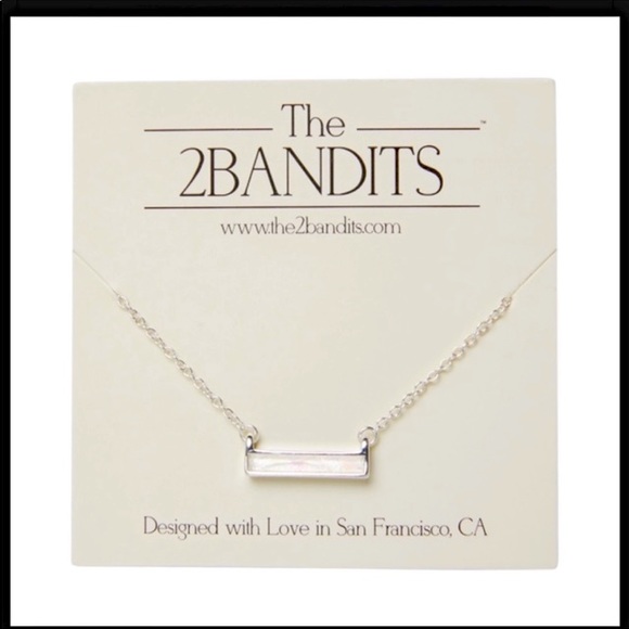 2Bandits Jewelry - NWT 2Bandits Athens Bar Necklace